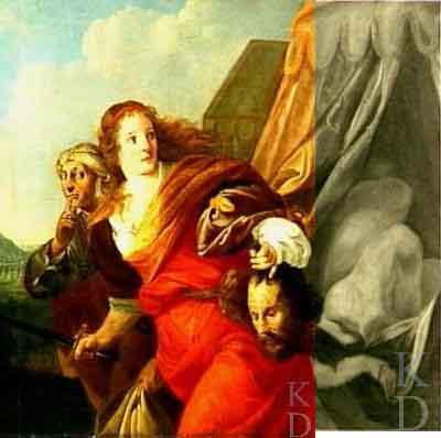 Nicolaes van Helt Stockade Judith with the head of Holofernes